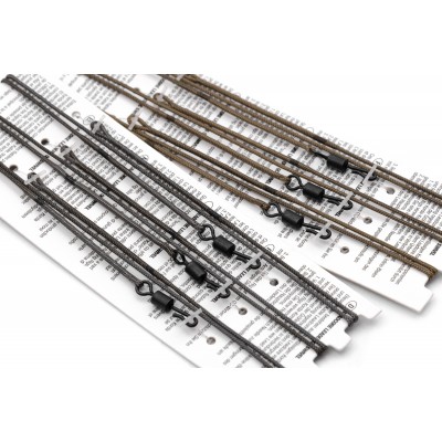KORDA Монтаж готовый Kable Leadcore Leader QC Swivel Weed 50см