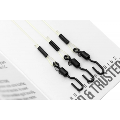 KORDA Отвод с быстросъемным вертлюгом Booms Spinner Swivel XX 19см