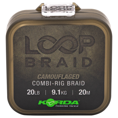 KORDA Шнур Loop Braid 20lb