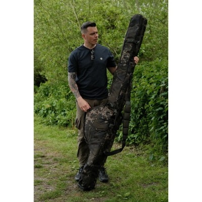 KORDA Чехол для 3-х удилищ Compac 2 Rod Holdall 12ft Dark Kamo