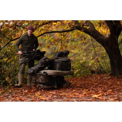 KORDA Сумка для буз баров Compac Buzz Bar Bag Dark Kamo L