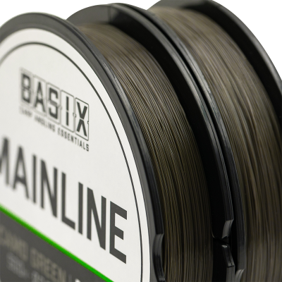 KORDA Леска Basix Main Line 0.35мм 500м 12lb Camo green (Уценка)