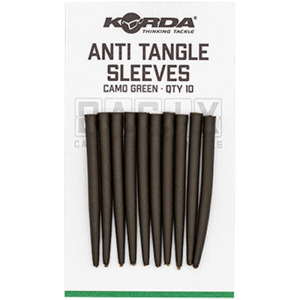 KORDA Противозакручиватель Basix Anti Tangle Sleeves поводка Camo green 10шт