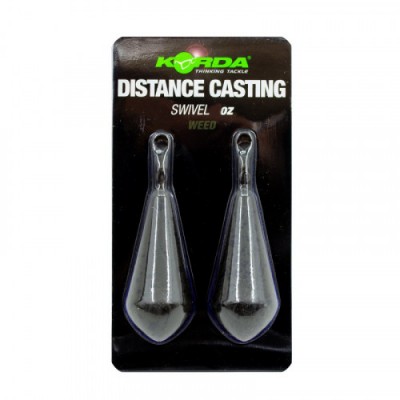 Грузило Korda Distance Casting Swivel Blister 5,0oz 140гр