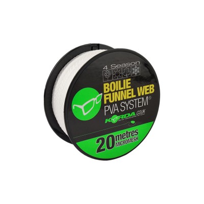 KORDA Сетка PVA запасная Boilie Funnel Web Micromesh 20м
