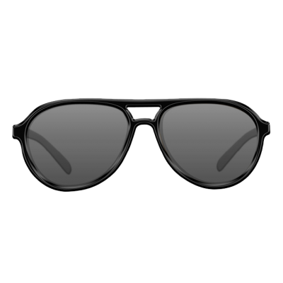 KORDA Очки Sunglasses Aviator Mat Black Frame/Grey lens