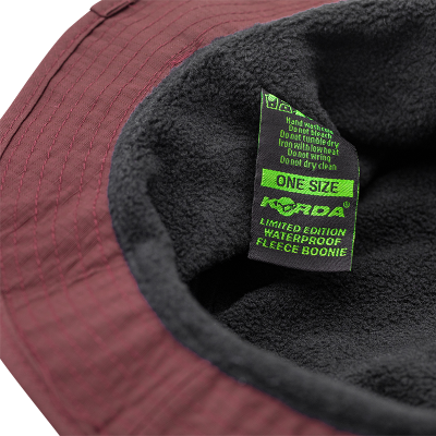 KORDA Панама влагозащищенная LE Fleece Waterproof Boonie Burgundy