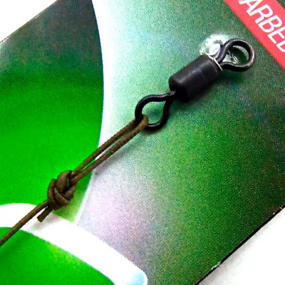 KORDA Поводок готовый N Trap DF Rig Size 2 Wide Gape 30lbs