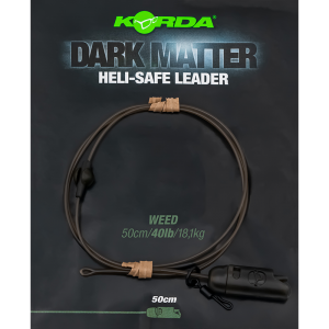 KORDA Лидер Heli Safe 40lb 0,5м водоросли