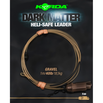 KORDA Лидер Heli Safe 40lb 1м гравий