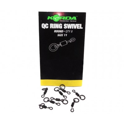 Вертлюг с быстросъемом для Ronnie-Rig Korda Quick Change Swivel