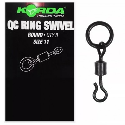 Вертлюг с быстросъемом для Ronnie-Rig Korda Quick Change Swivel