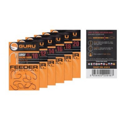GURU Крючок XS Feeder Special №8 с лопаткой