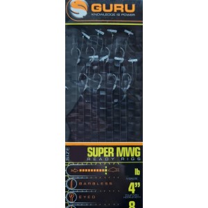 GURU Поводок готовый SMWG Speed Stop Rig 4" №10 0,19мм 8шт