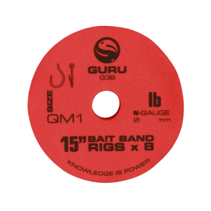GURU Поводок готовый QM1 Bait Band Ready Rigs 15" №12 0.22мм