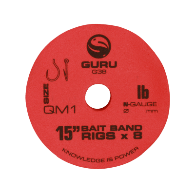 GURU Поводок готовый QM1 Bait Band Ready Rigs 15" №12 0.22мм