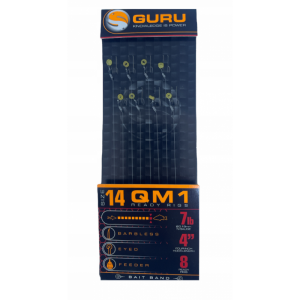 GURU Поводок готовый SMWG Bait Band 4" №12 0.22мм