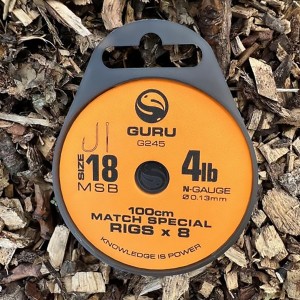 GURU Поводок готовый Match Special Rig №18 100см 0.11мм