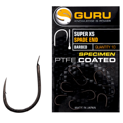 GURU Крючок Super XS Spade №12 с бородкой