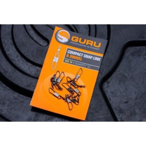 GURU Вертлюг с карабином Snap Link and Swivel №14