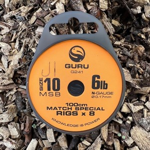 GURU Поводок готовый Match Special Rig №10 100см 0.17мм