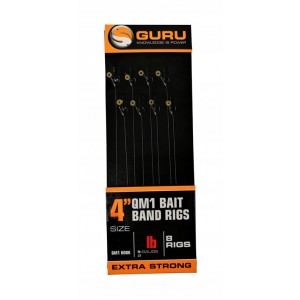 Поводок готовый Guru QM1 Bait Band Ready Rigs 4" 10см №12