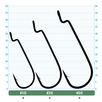OWNER Крючок All Purpose Worm Hook BC №2/0 5шт
