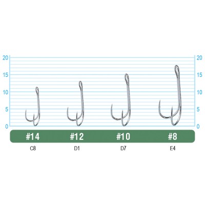 OWNER Крючок двойной SD-26 №14 8шт