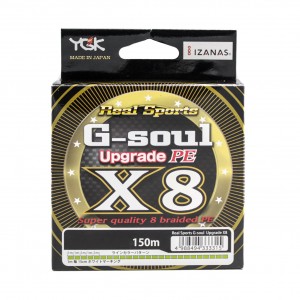 YGK Шнур плетеный G-Soul X8 Upgrade 150м #1,0 22lb