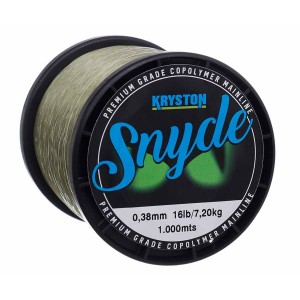 KRYSTON Леска Snyde Premium Grade Copolymer 1000м 0,38мм 16lb Green