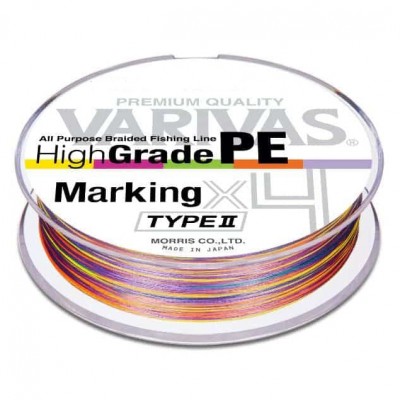 VARIVAS Шнур High Grade PE Marking Type II X4 200м #1.2
