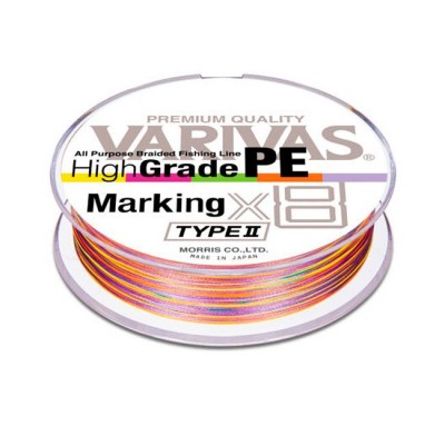 VARIVAS Шнур High Grade PE Marking Type II X8 150м #0,6