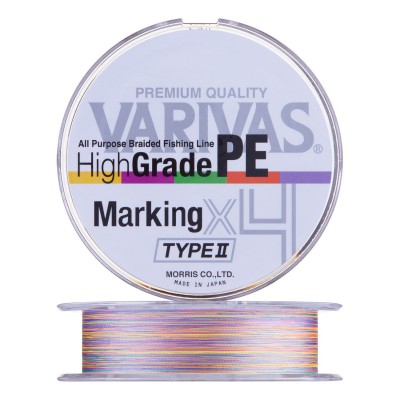 VARIVAS Шнур High Grade PE Marking Type II X4 150м #0,8
