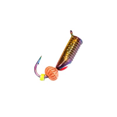 DS FISHING Мормышка безмотыльная 1.36г столбик рифленый