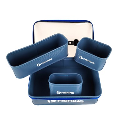 F-FISHING Набор емкостей EVA 38х26х10см 4шт F-FISHING Набор емкостей EVA 38х26х10см 4шт
