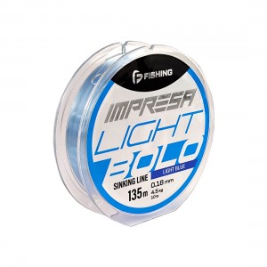 F-FISHING Леска Impresa Light Bolo Light Blue 135м 0,18мм 4,5кг/10lb