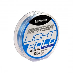 F-FISHING Леска Impresa Light Bolo Light Blue 135м 0,20мм 5,1кг/11lb