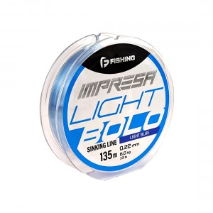 F-FISHING Леска Impresa Light Bolo Light Blue 135м 0,22мм 6кг/13lb