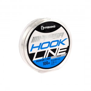 F-FISHING Леска Impresa Hook Line Clear 100м 0,148мм 1,79кг/4lb