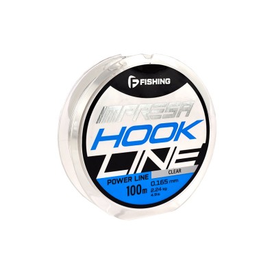 F-FISHING Леска Impresa Hook Line Clear 100м 0,165мм 2,24кг/4,9lb