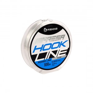 F-FISHING Леска Impresa Hook Line Clear 100м 0,203мм 3,33кг/7,3lb