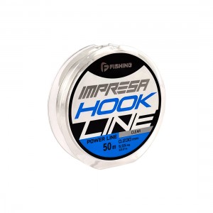 F-FISHING Леска Impresa Hook Line Clear 50м 0,230мм 5,55кг/12,2lb