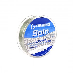 F-FISHING Леска Spin Line 135м 0,20мм 4кг/8,8lb