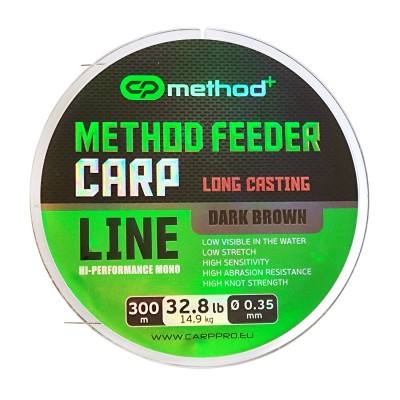 CARP PRO Леска Method+ Method Feeder Carp 300м 0,35мм
