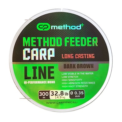 CARP PRO Леска Method+ Method Feeder Carp 300м 0.35мм
