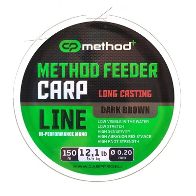 CARP PRO Леска Method+ Method Feeder Carp 150м 0,20мм