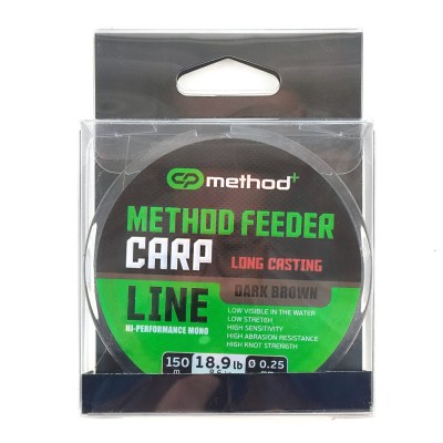 CARP PRO Леска Method+ Method Feeder Carp 150м 0,25мм