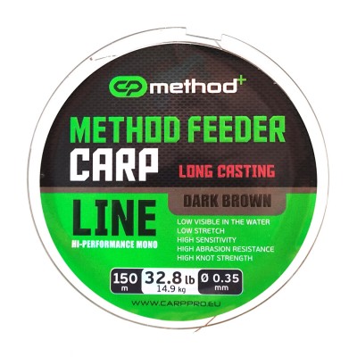 CARP PRO Леска Method+ Method Feeder Carp 150м 0,35мм