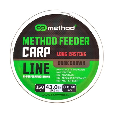 CARP PRO Леска Method+ Method Feeder Carp 150м 0,40мм