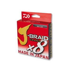 DAIWA Шнур J-Braid x8 135м Gray-Light 0,13мм 8,5кг